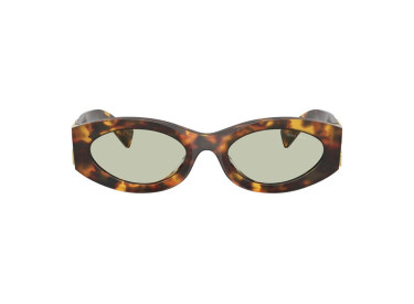 Miu Miu MU11WS 14L50O Honey Havana/Light Green