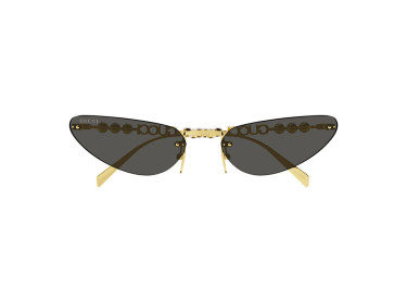 Gucci GG1920S 001 Shiny Gold with White Pearl/Grey