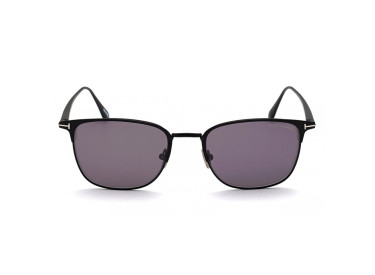 Tom Ford FT0851 02C Matte Black/Smoke Mirror 52mm