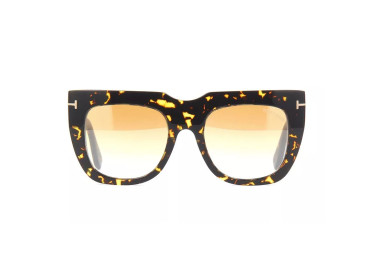 Tom Ford FT0687 55G Colored Havana/Brown Gradient Mirror