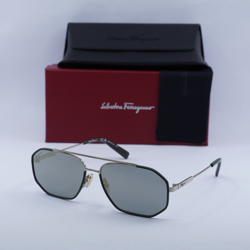 Salvatore Ferragamo SF303SL Aviator Sunglasses