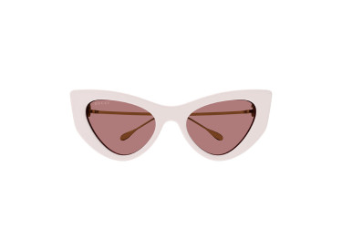 Gucci GG1565S 003 Shiny Ivory/Gold/Solid Red
