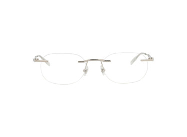 Montblanc MB0147O 003 Silver 52mm