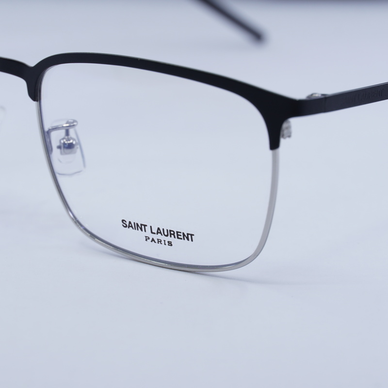 Saint Laurent SL378/FSLIM Square Eyeglasses