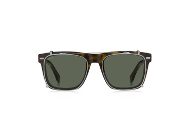 Hugo Boss BOSS 1445/CS 0086 QT Havana with Grey Clip-On/Green