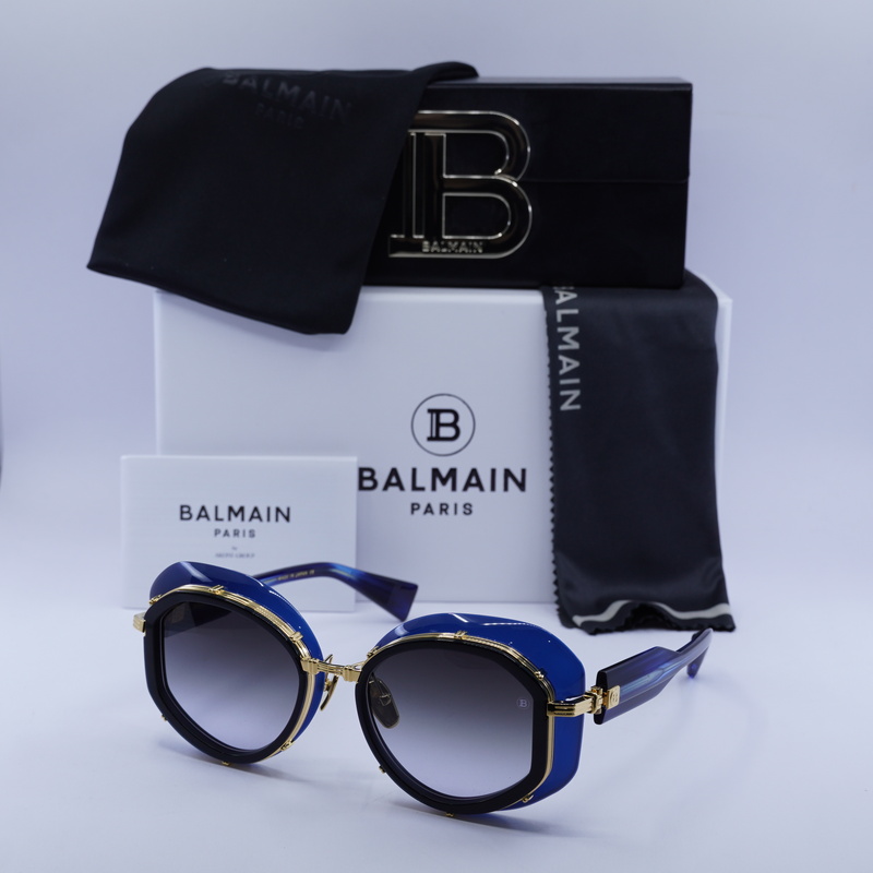 Balmain BPS-129 Geometric Sunglasses