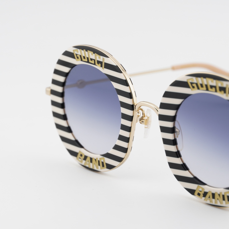 Gucci GG0113S Round Sunglasses