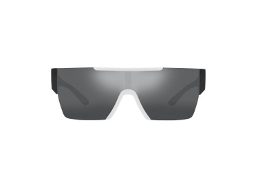 Burberry BE4291 40496G White and Black/Grey Mirror Black