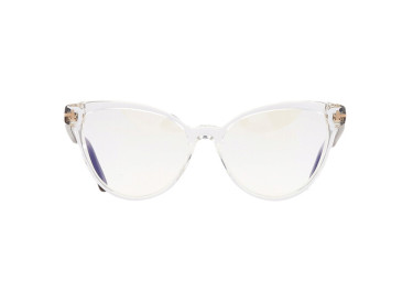 Tom Ford FT5639-B 026 Shiny Crystal with Black 54mm