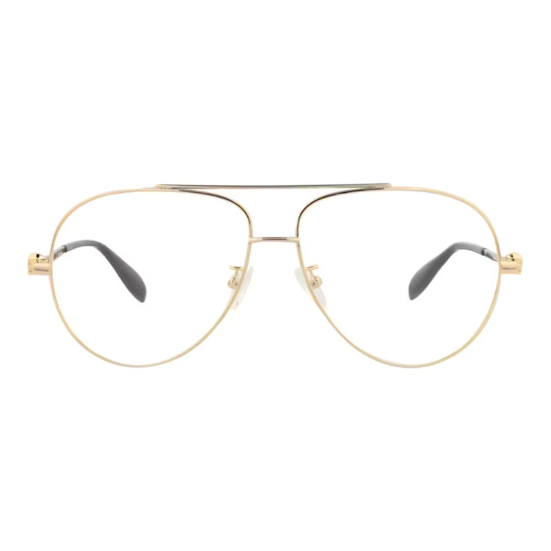 Alexander McQueen AM0260O Aviator Eyeglasses