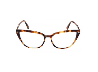 Tom Ford FT5825-B 053 Blonde Havana 55mm