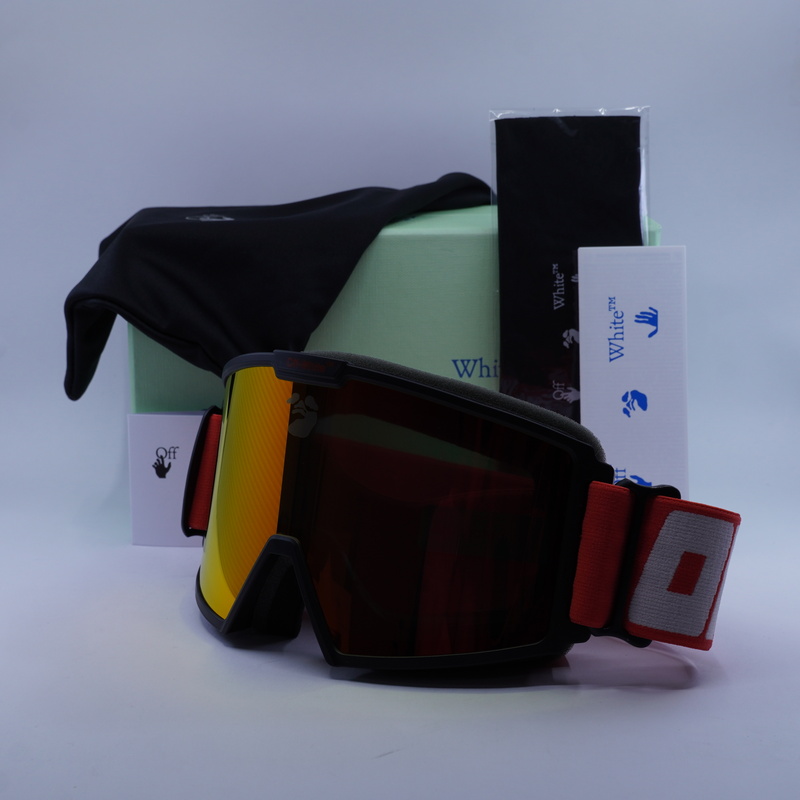 Off-White OERI055SKIGOGGLE Shield Sunglasses