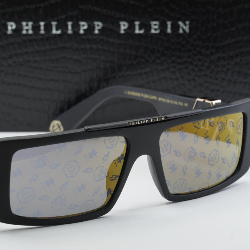 Philipp Plein SPP003M Rectangle Sunglasses