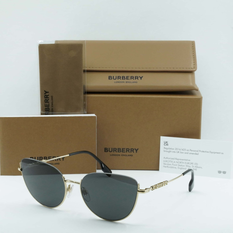 Burberry BE3144 Cat Eye Sunglasses