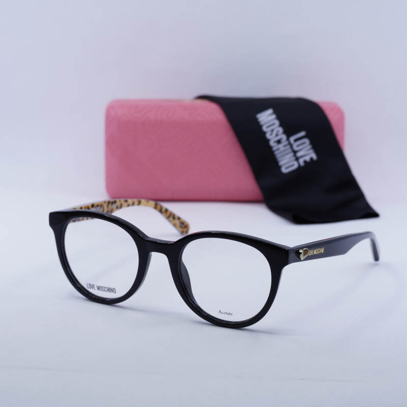 Moschino MOL518 Round Eyeglasses
