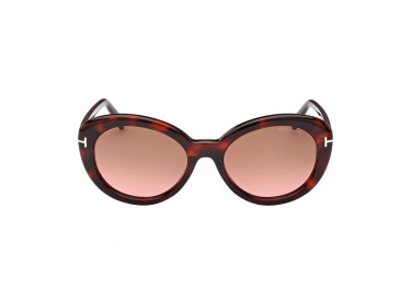 Tom Ford FT1009 54B Dark Havana/Pink Gradient