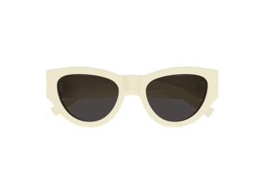 Saint Laurent SL M94 012 Shiny Ivory/Grey