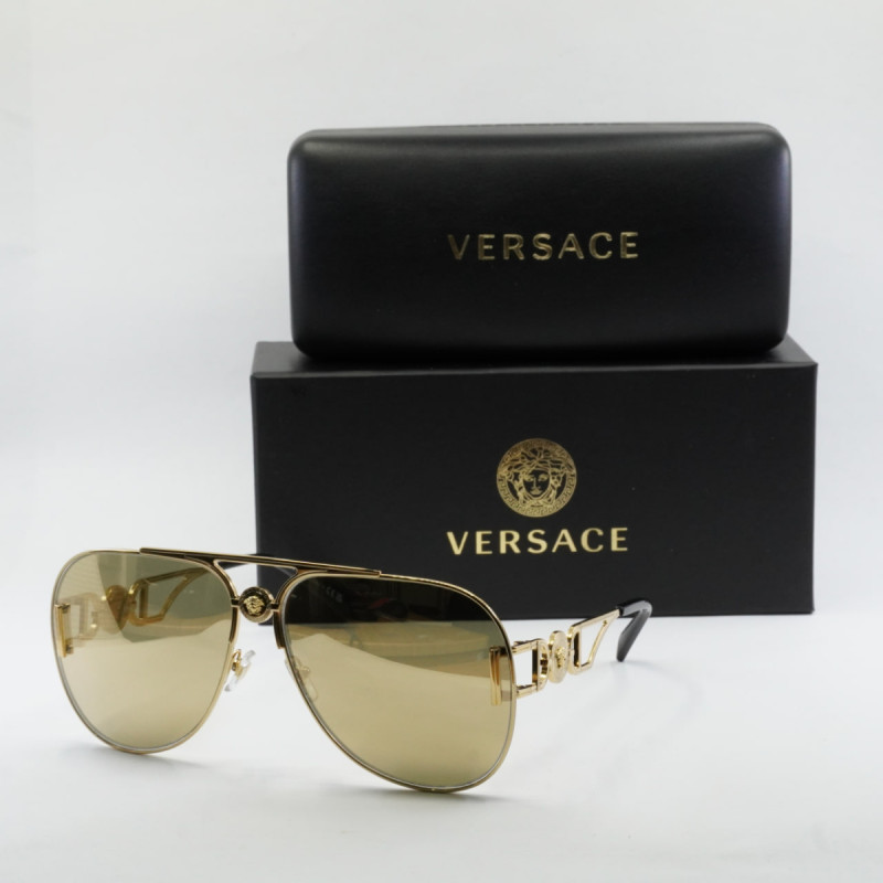 Versace VE2255 Aviator Sunglasses