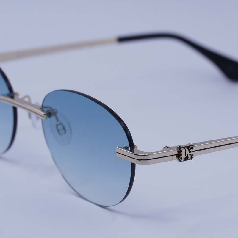 Palm Angels PERI10HCRYSTAL Oval Sunglasses