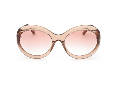 Tom Ford FT0918 45T Transparent Brown/Bordeaux Gradient