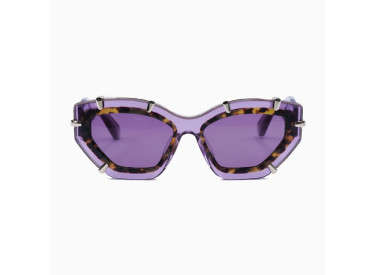 Philipp Plein SPP099V Supreme Star 06PF Violet/Havana/Violet