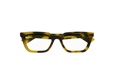 Gucci GG1539O 004 Yellow Spotted Havana 54mm