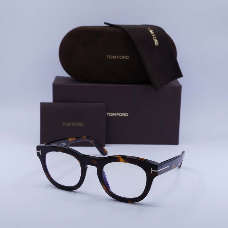 Tom Ford FT5873-B Round Eyeglasses