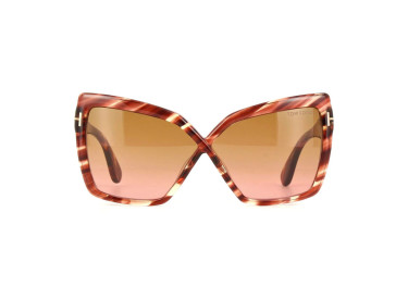 Tom Ford FT1195 54F Red Havana/Brown Gradient