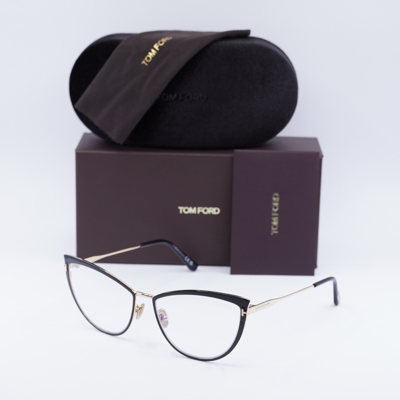 Tom Ford FT5877-B Cat Eye Eyeglasses