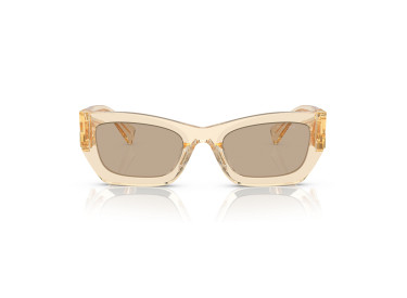 Miu Miu MU09WS 11T40F Sand Transparent/Dark Brown