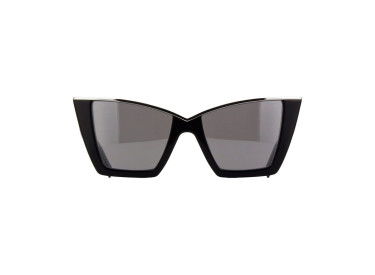 Saint Laurent SL570 002 Black/Silver Mirror