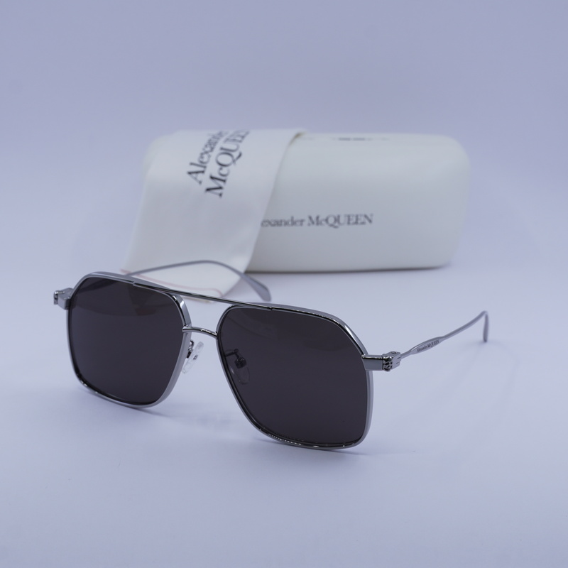 Alexander McQueen AM0372S Aviator Sunglasses