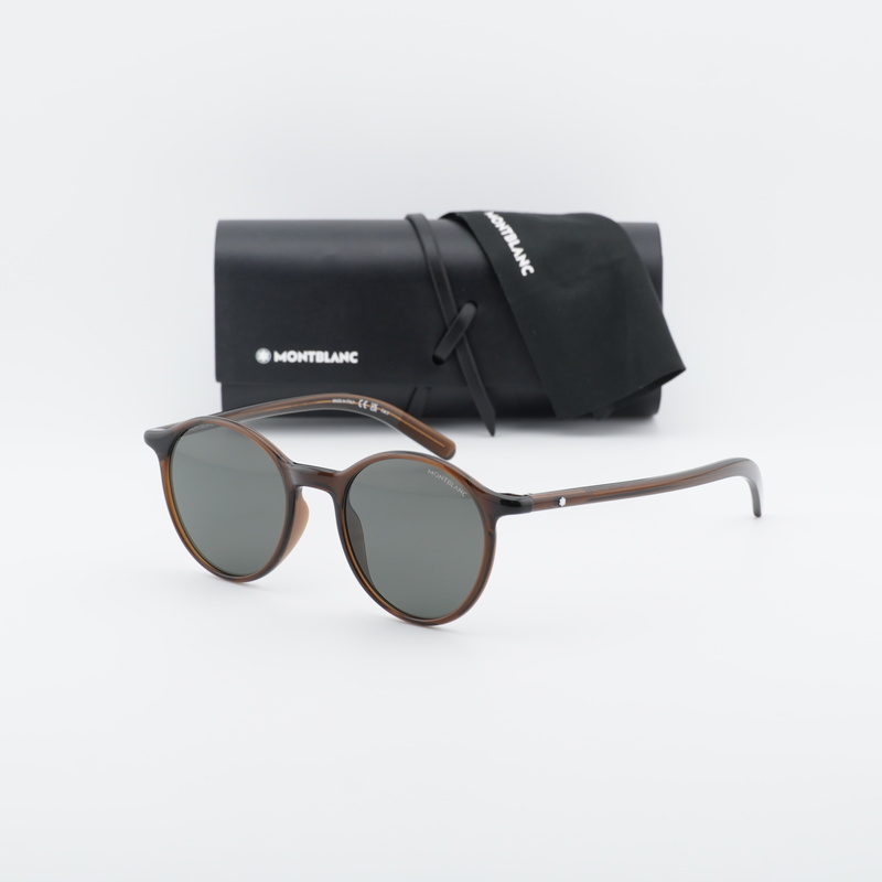 Montblanc MB0324S Round Sunglasses