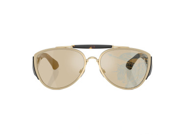 Burberry BE3161 1109P4 Light Gold/Dark Havana/Dark Brown Tampo Gold Mirror