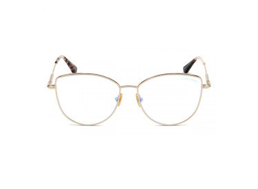 Tom Ford TF5667-B 028 Rose Gold/Vintage Rose Havana 55mm