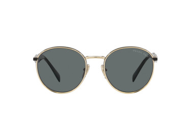 Prada PR56ZS AAV5Z1 Pale Gold/Black/Polarized Dark Grey