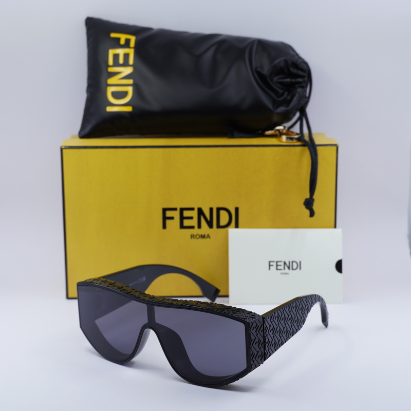 Fendi FE40128I Shield Sunglasses