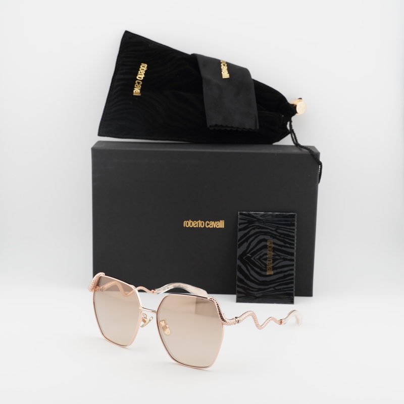 Roberto Cavalli SRC035M Geometric Sunglasses