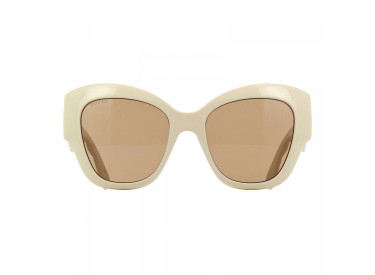 Gucci GG0808S 002 Ivory/Brown