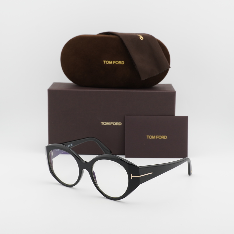 Tom Ford FT5950-B Round Eyeglasses
