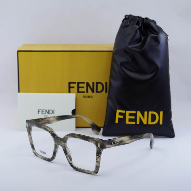 Fendi FE50036I Square Eyeglasses