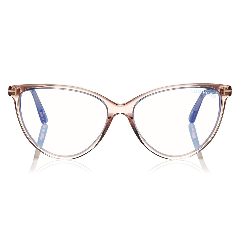 Tom Ford FT5743-B Round Eyeglasses