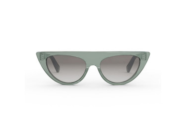 Celine CL40228I 93B Transparent Sage/Grey Gradient