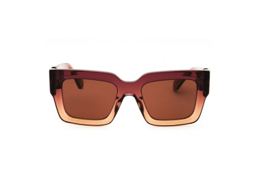 Off-White OERI14D MYSTIC 316E Burgundy to Nude Brown Gradient