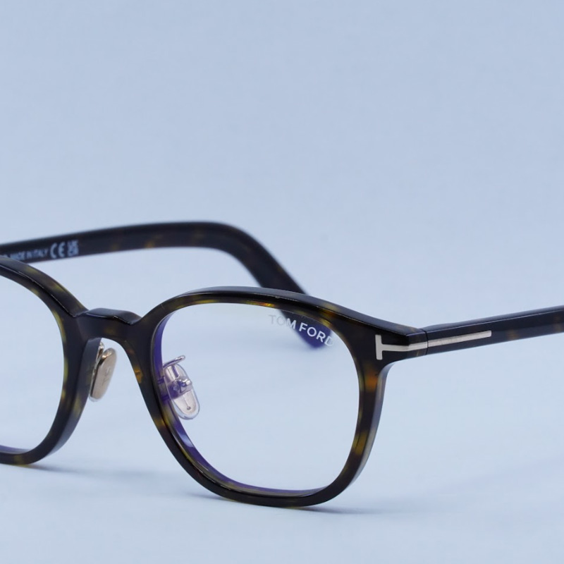 Tom Ford FT5858-D-B Round Eyeglasses