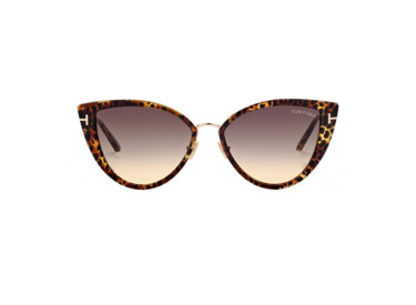 Tom Ford FT0868 52B Dark Havana/Smoke Gradient