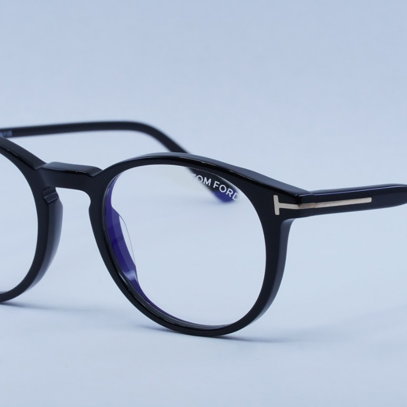 Tom Ford FT5823-H-B Round Eyeglasses