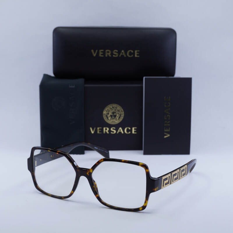 Versace VE3337 Square Eyeglasses