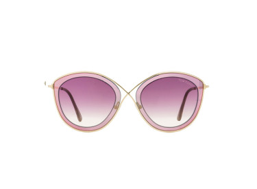 Tom Ford FT0604/S 77T Pink With Gold/Pink Gradient