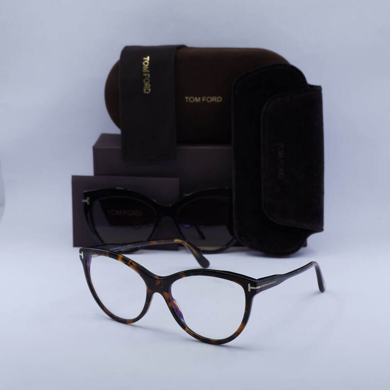 Tom Ford FT5772-B Cat Eye Eyeglasses